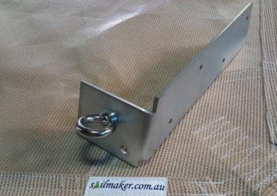 DIY Shade Sail Fascia Bracket