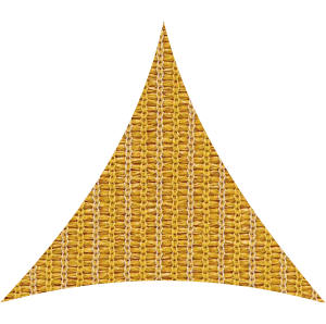 Sungold triangle shade sail