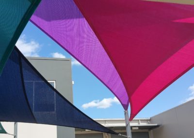 Multi coloured Sails